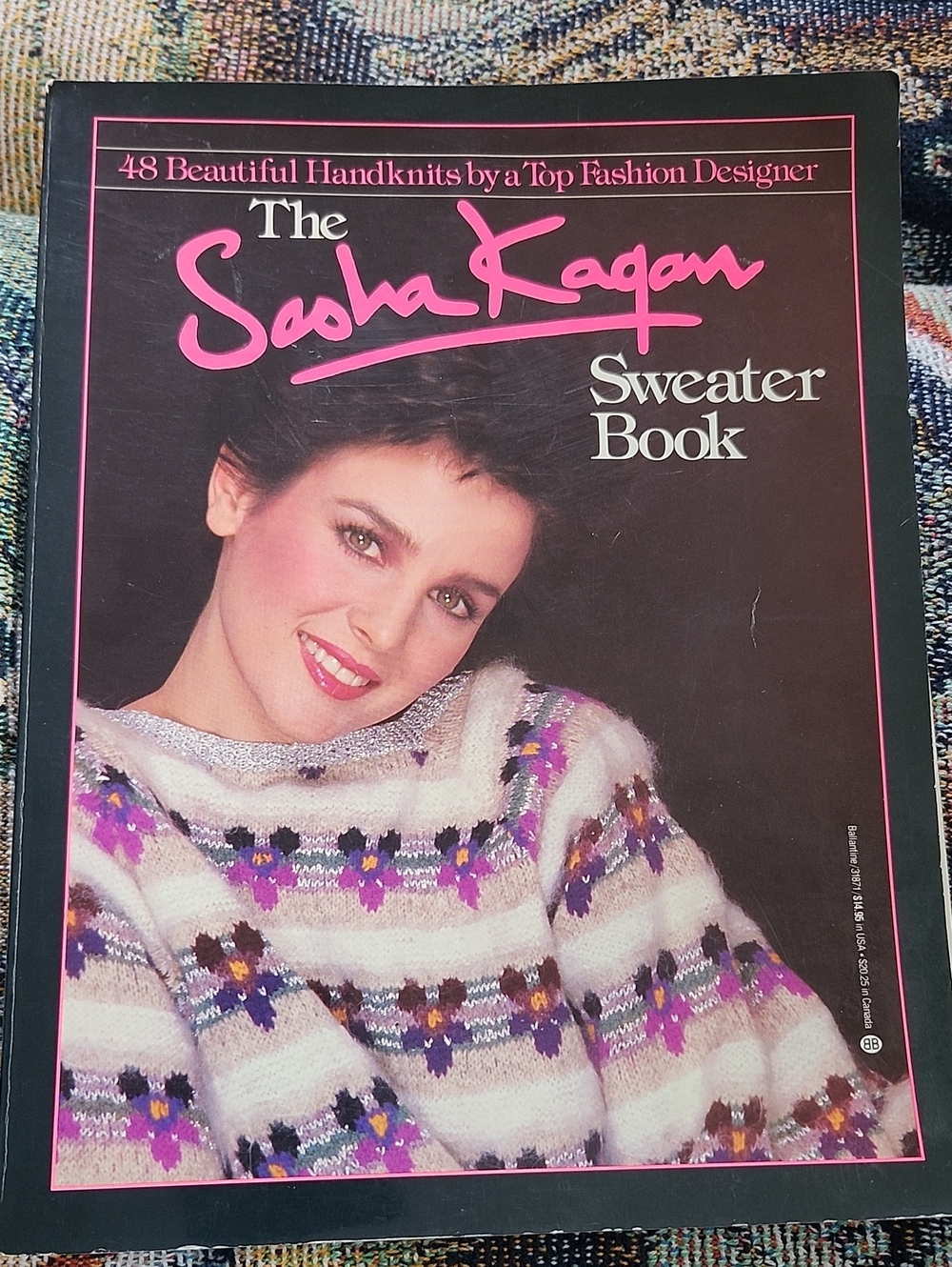 Vintage 1985 Sasha Kagan Sweater Book 48 Knitting Patterns First Edition
